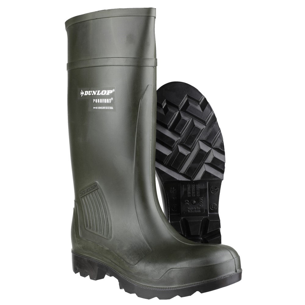 Unisex Dunlop Purofort Professional Full Safety Wellington