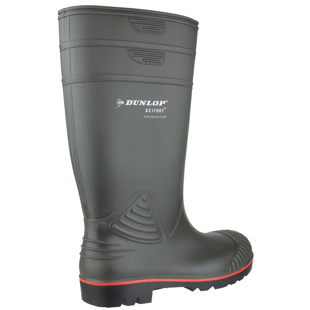 Men's Dunlop Acifort Heavy Duty Full Safety Wellington