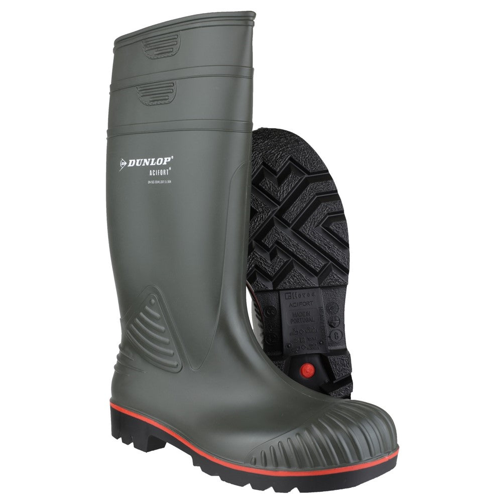 Men's Dunlop Acifort Heavy Duty Full Safety Wellington