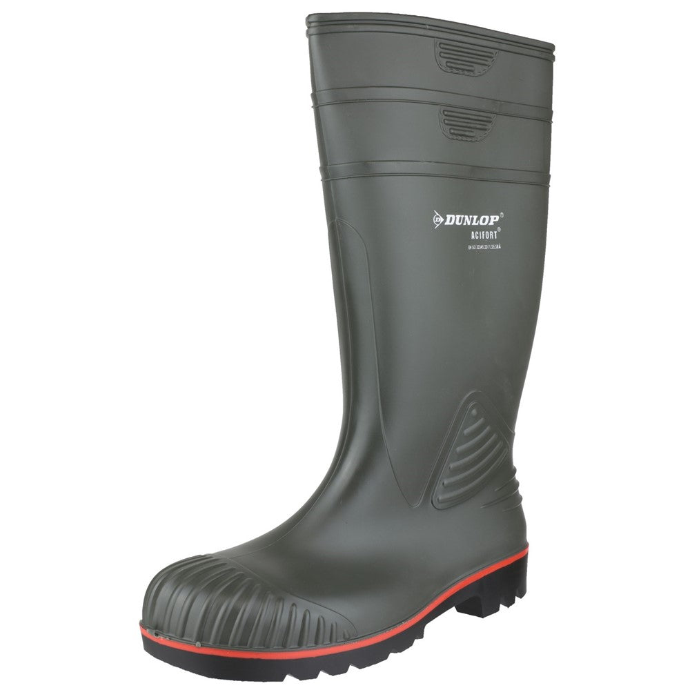 Men's Dunlop Acifort Heavy Duty Full Safety Wellington