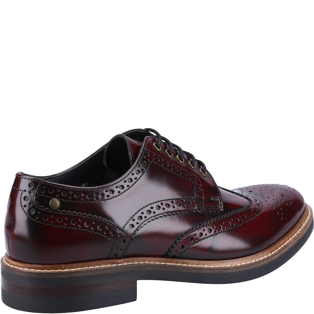 Men's Base London Woburn Hi-Shine Brogue Shoe