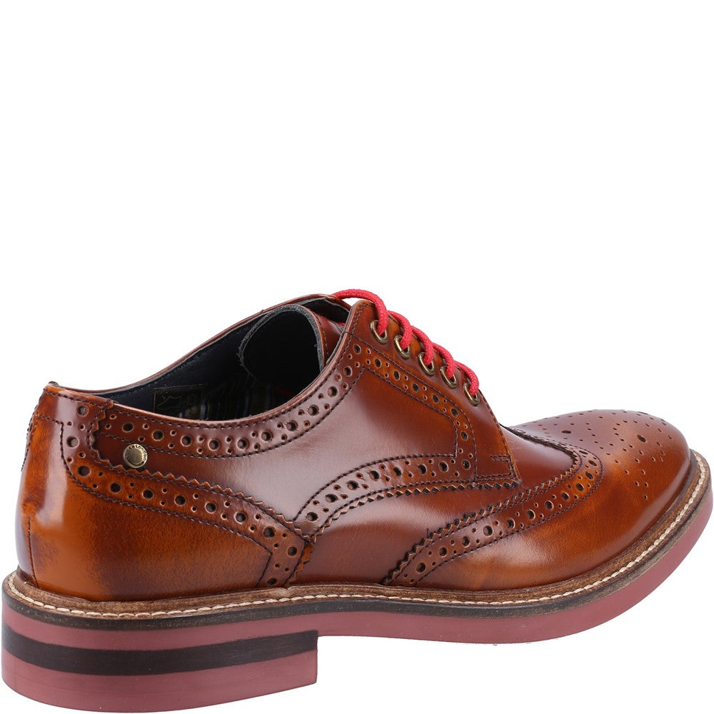 Men's Base London Woburn Hi-Shine Brogue Shoe