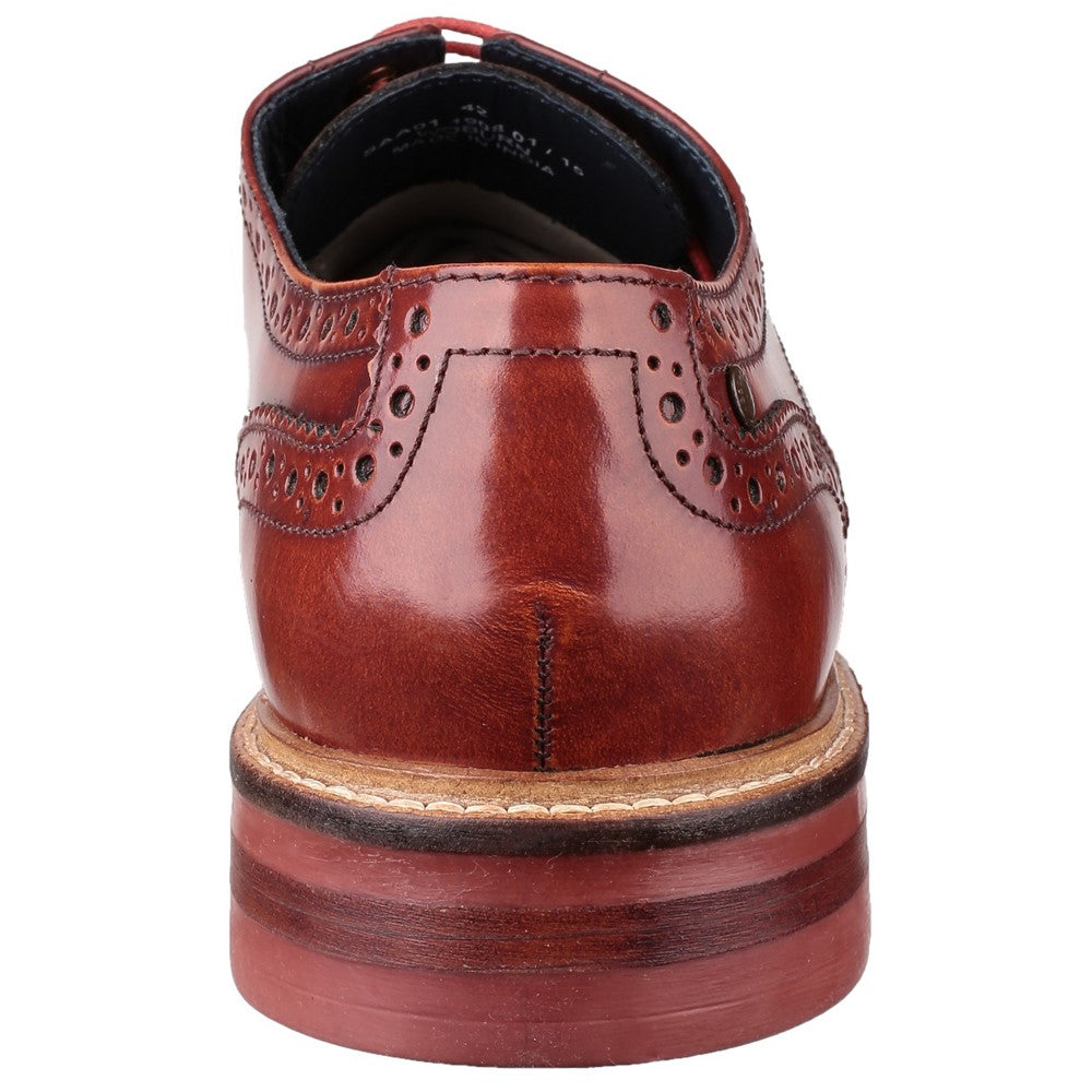 Men's Base London Woburn Hi-Shine Brogue Shoe