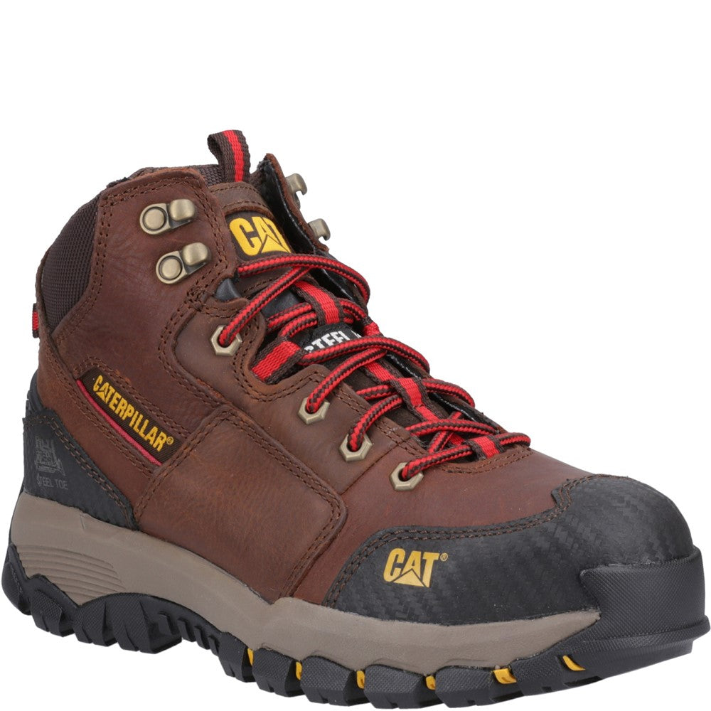 Men's Caterpillar Navigator Wide Fit Mid Safety Boot
