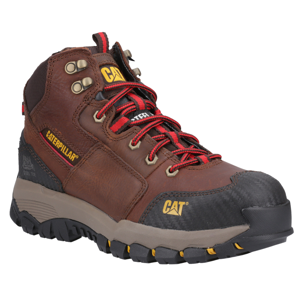 Men's Caterpillar Navigator Wide Fit Mid Safety Boot