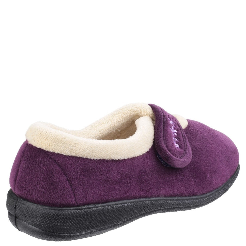 Women's Fleet & Foster Capa Touch Fastening Memory Foam Slipper