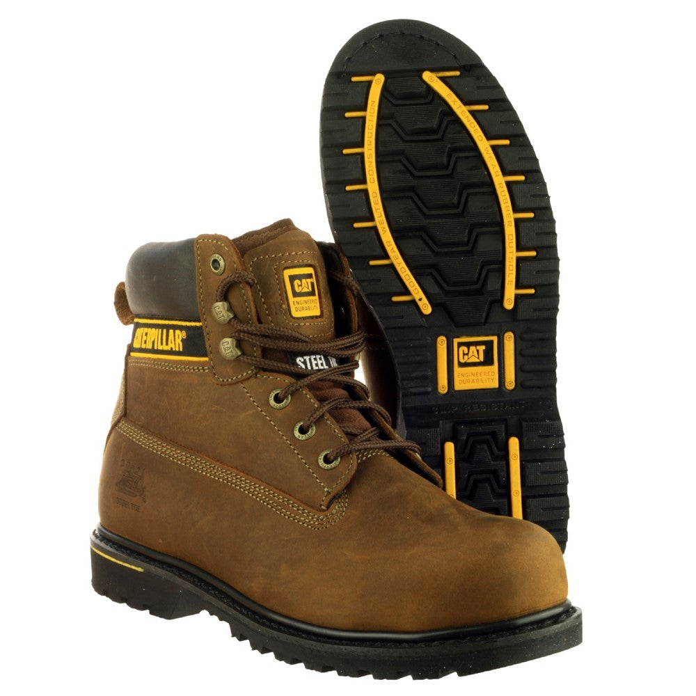Men's Caterpillar Holton S3 Wide Fit Safety Boot