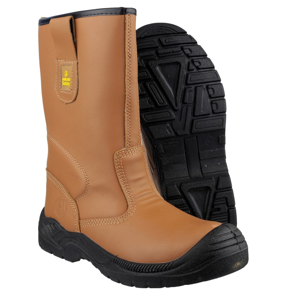 Men's Amblers Safety FS142 Water Resistant Pull On Safety Rigger Boot