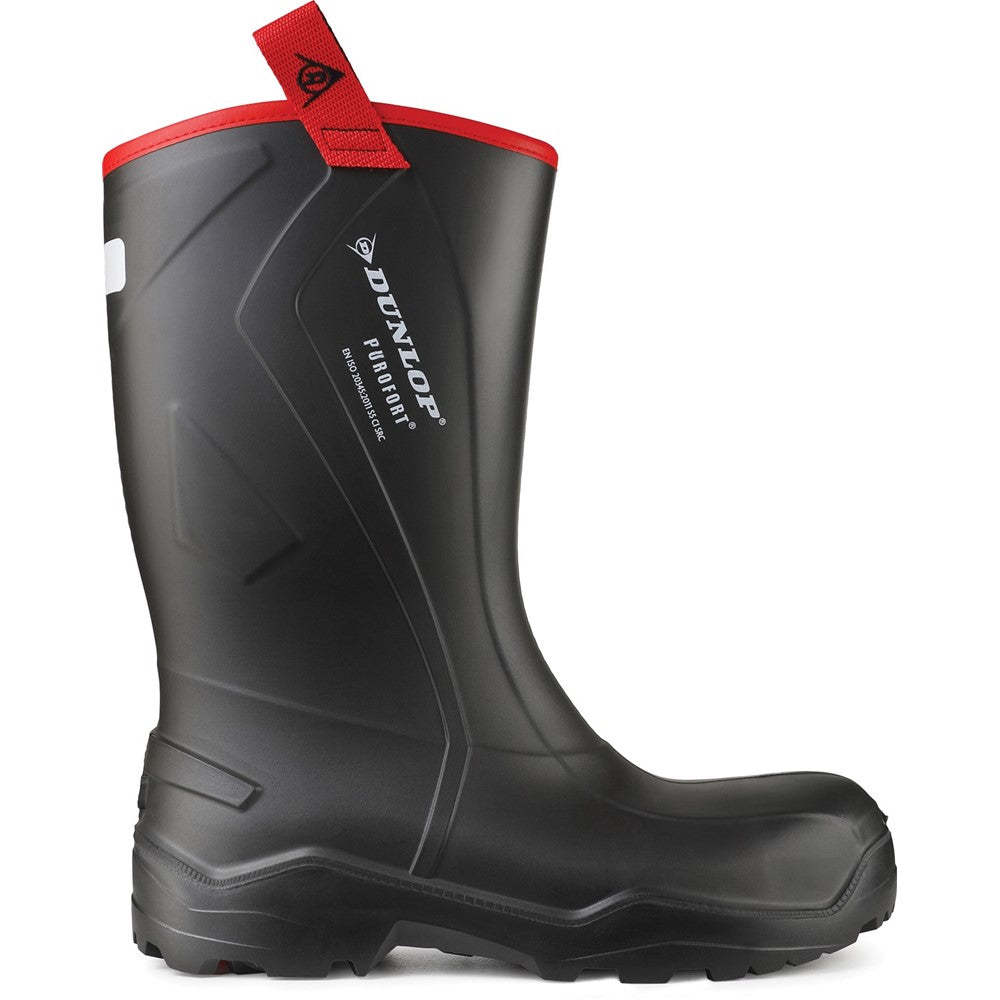 Men's Dunlop Purofort+ Rugged Full Safety Wellingtons