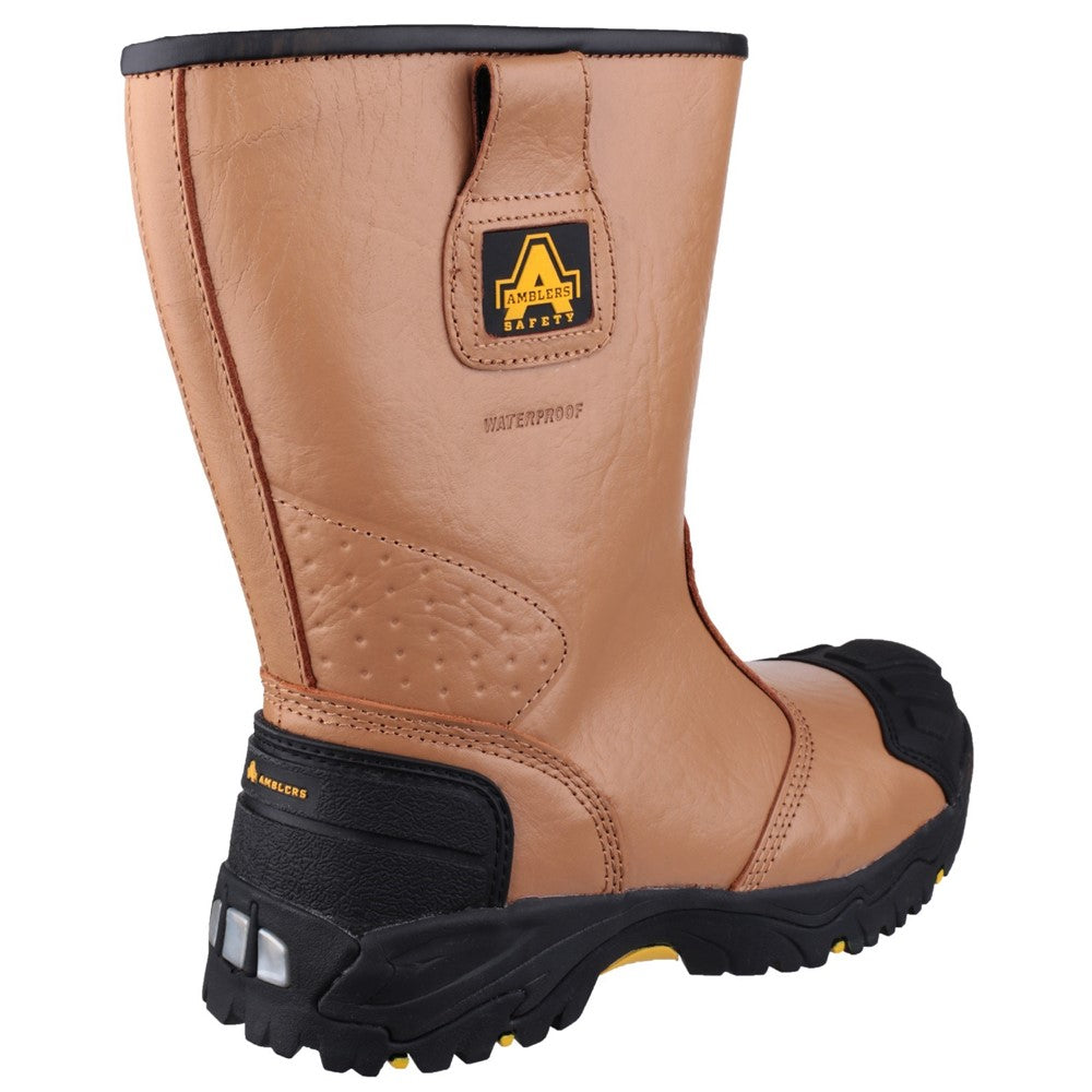 Men's Amblers Safety FS143 Waterproof pull on Safety Rigger Boot