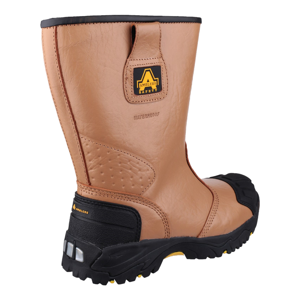 Men's Amblers Safety FS143 Waterproof pull on Safety Rigger Boot