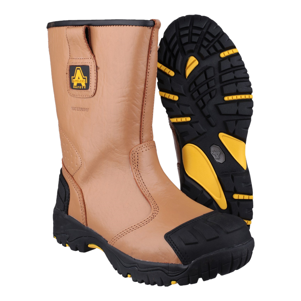 Men's Amblers Safety FS143 Waterproof pull on Safety Rigger Boot