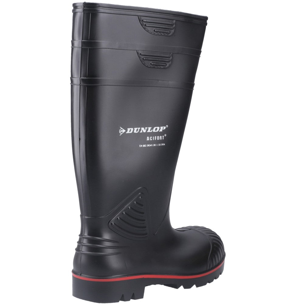 Unisex Dunlop Acifort Heavy Duty Full Safety Wellington
