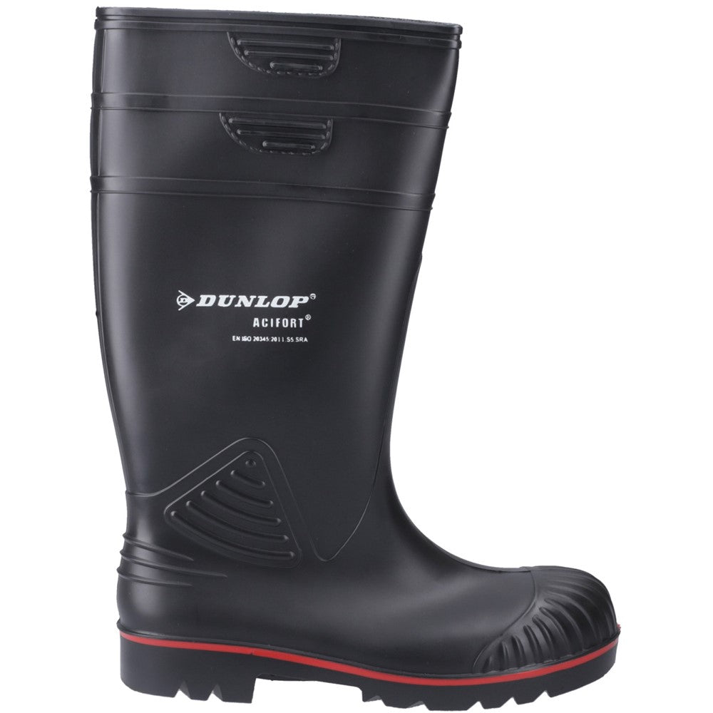 Unisex Dunlop Acifort Heavy Duty Full Safety Wellington