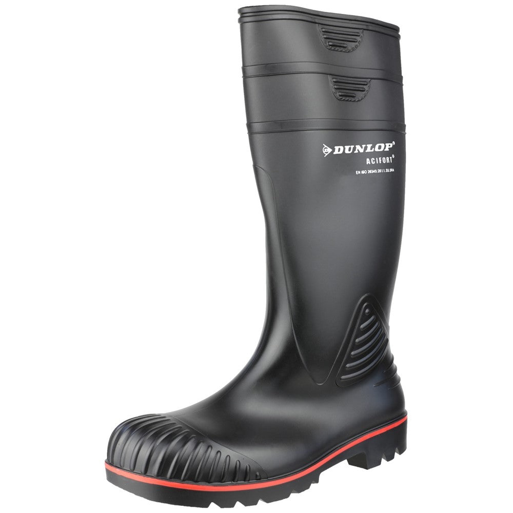 Unisex Dunlop Acifort Heavy Duty Full Safety Wellington