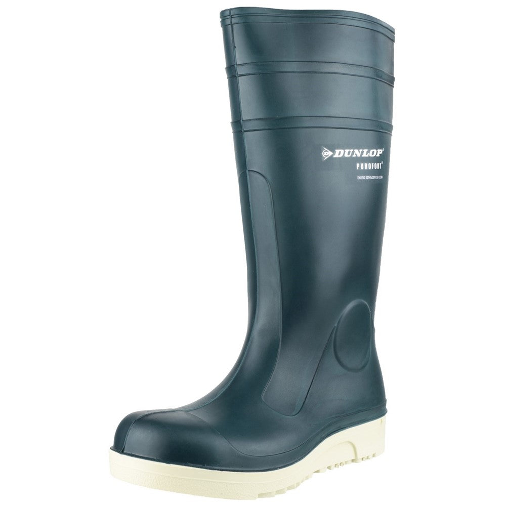 Unisex Dunlop Purofort Comfort Grip Full Safety Wellington