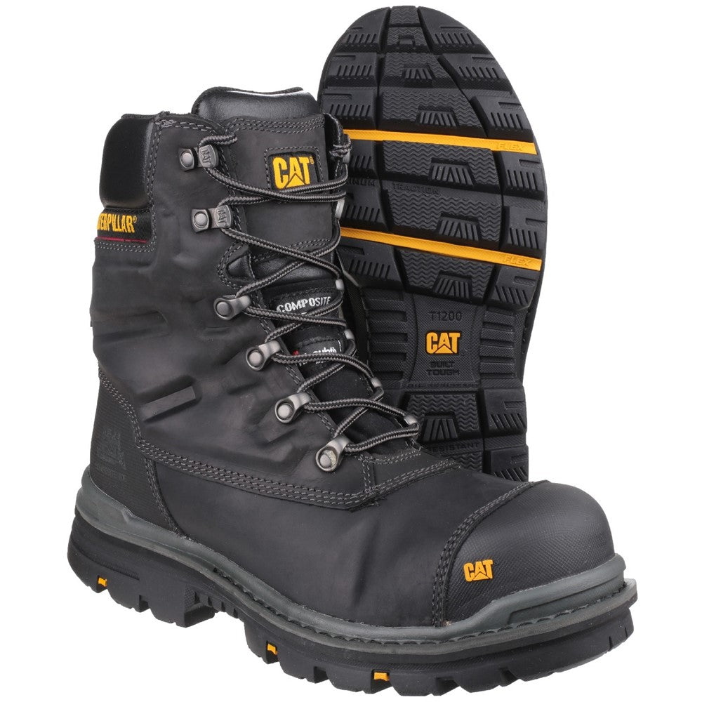 Men's Caterpillar Premier Waterproof Wide Fit Safety Boot
