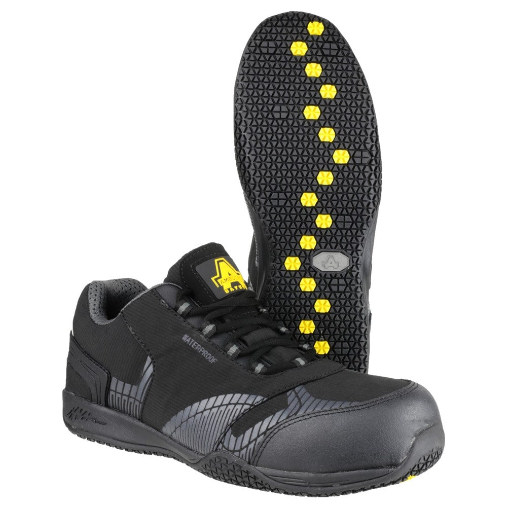 Men's Amblers Safety FS29C Waterproof Metal Free Non Leather Safety Trainer