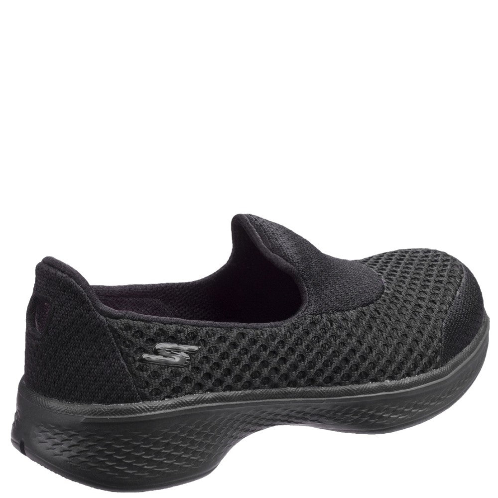 Girls' Skechers Go Walk 4 Kindle Slip On Trainer