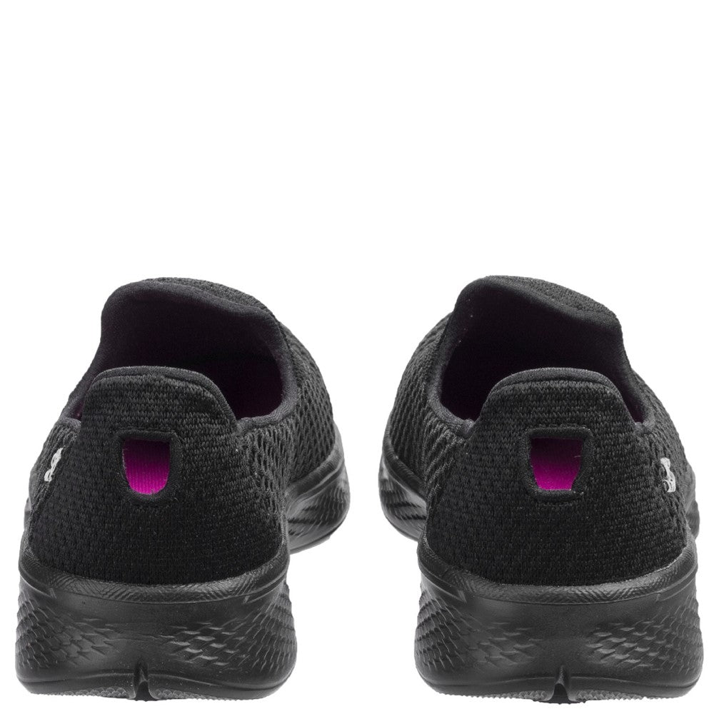 Girls' Skechers Go Walk 4 Kindle Slip On Trainer