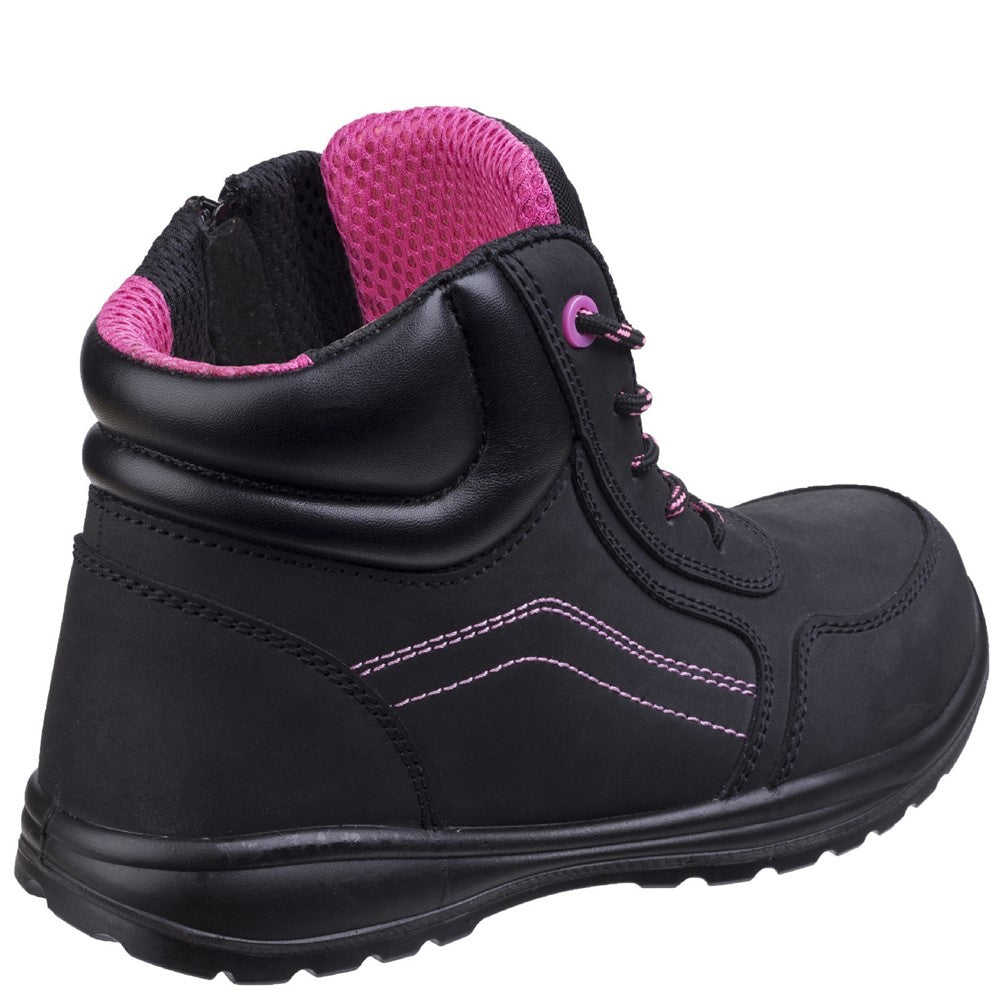 Women's Amblers Safety AS601 Lydia Composite Safety Boot With Side Zip