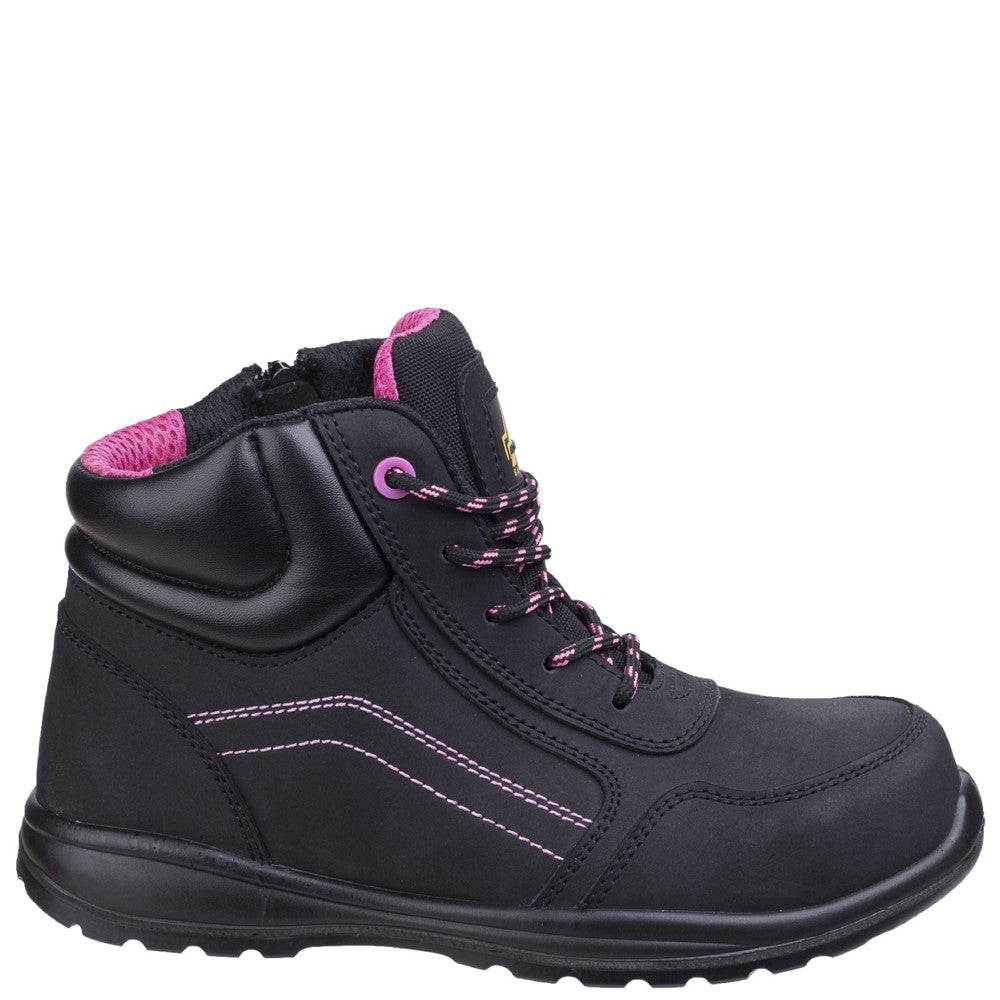 Women's Amblers Safety AS601 Lydia Composite Safety Boot With Side Zip