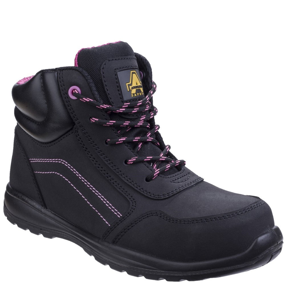 Women's Amblers Safety AS601 Lydia Composite Safety Boot With Side Zip
