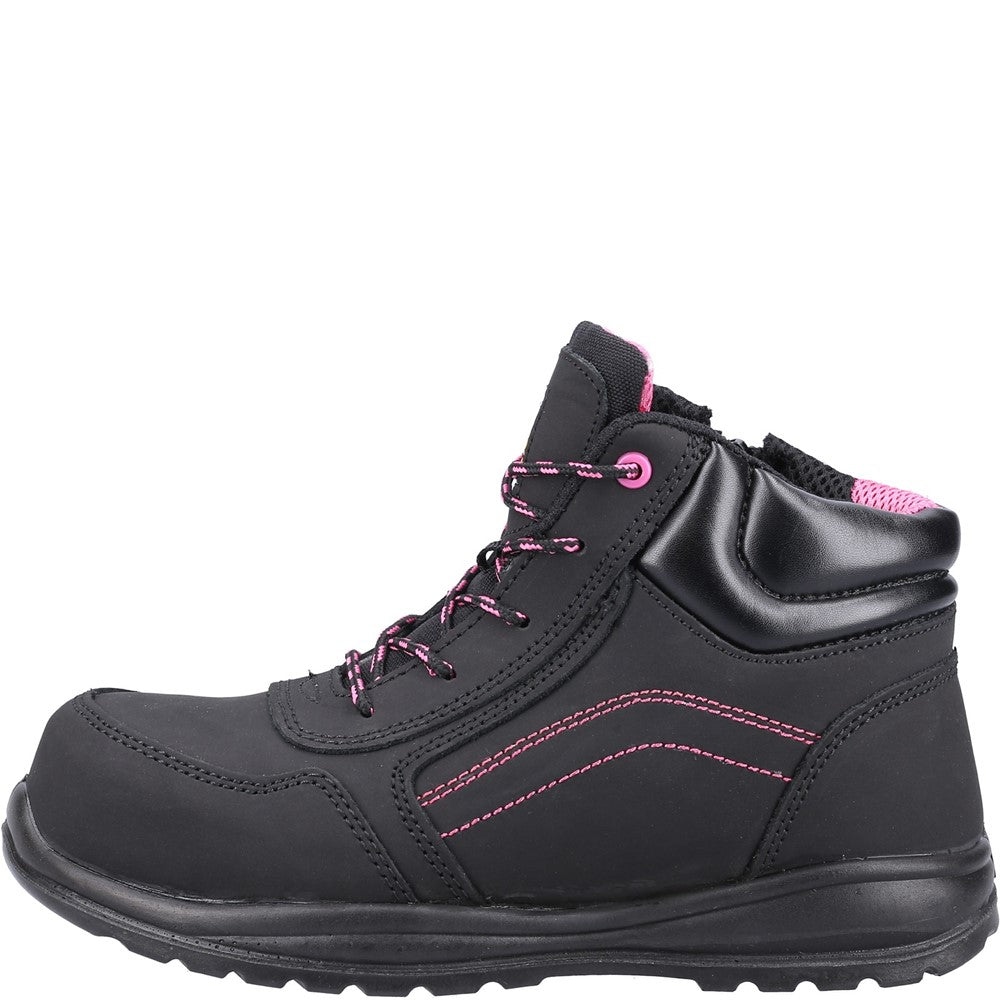 Women's Amblers Safety AS601 Lydia Composite Safety Boot With Side Zip