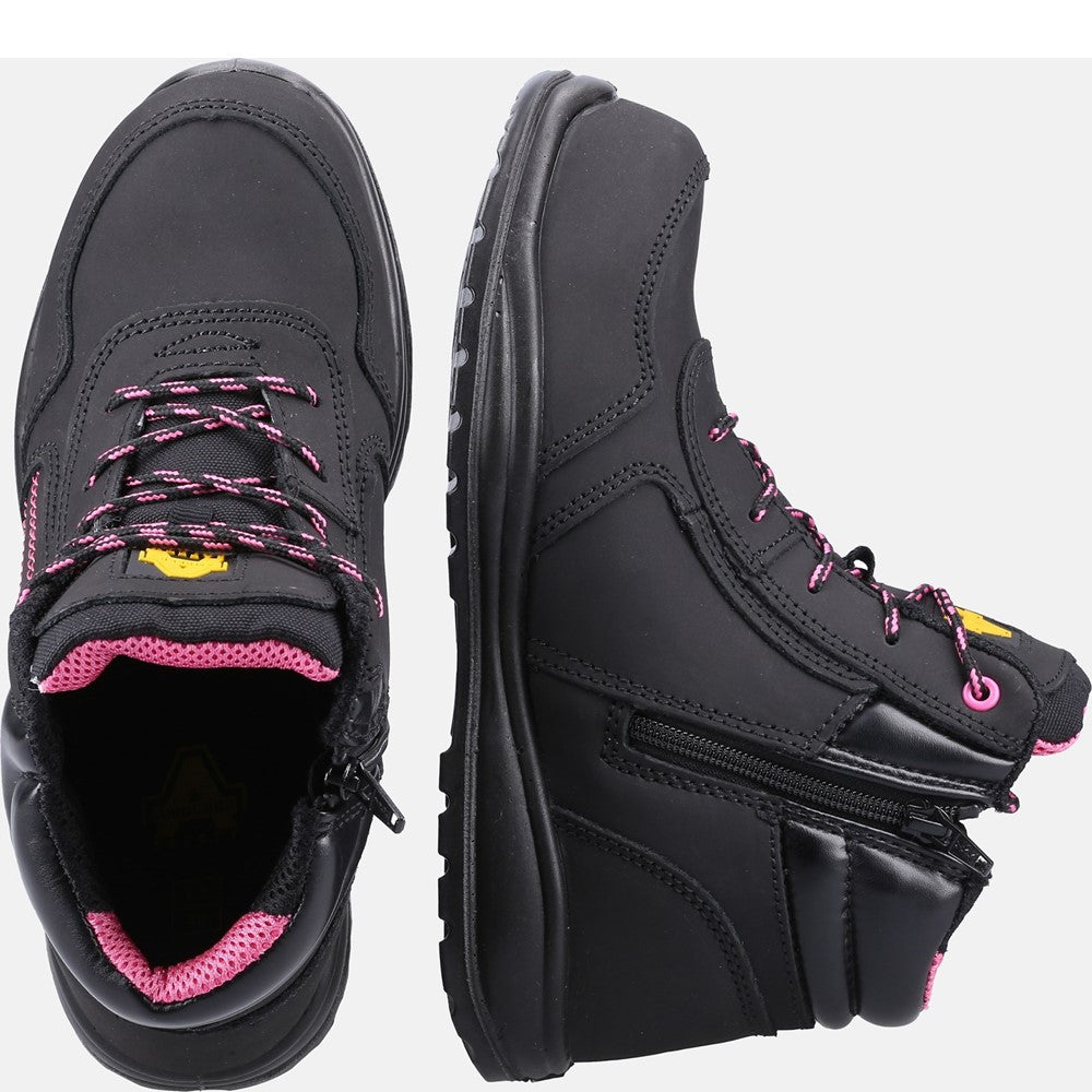 Women's Amblers Safety AS601 Lydia Composite Safety Boot With Side Zip