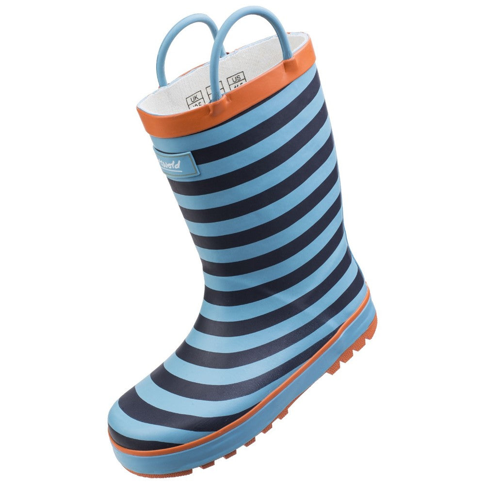 Kids' Cotswold Captain Stripy Wellies
