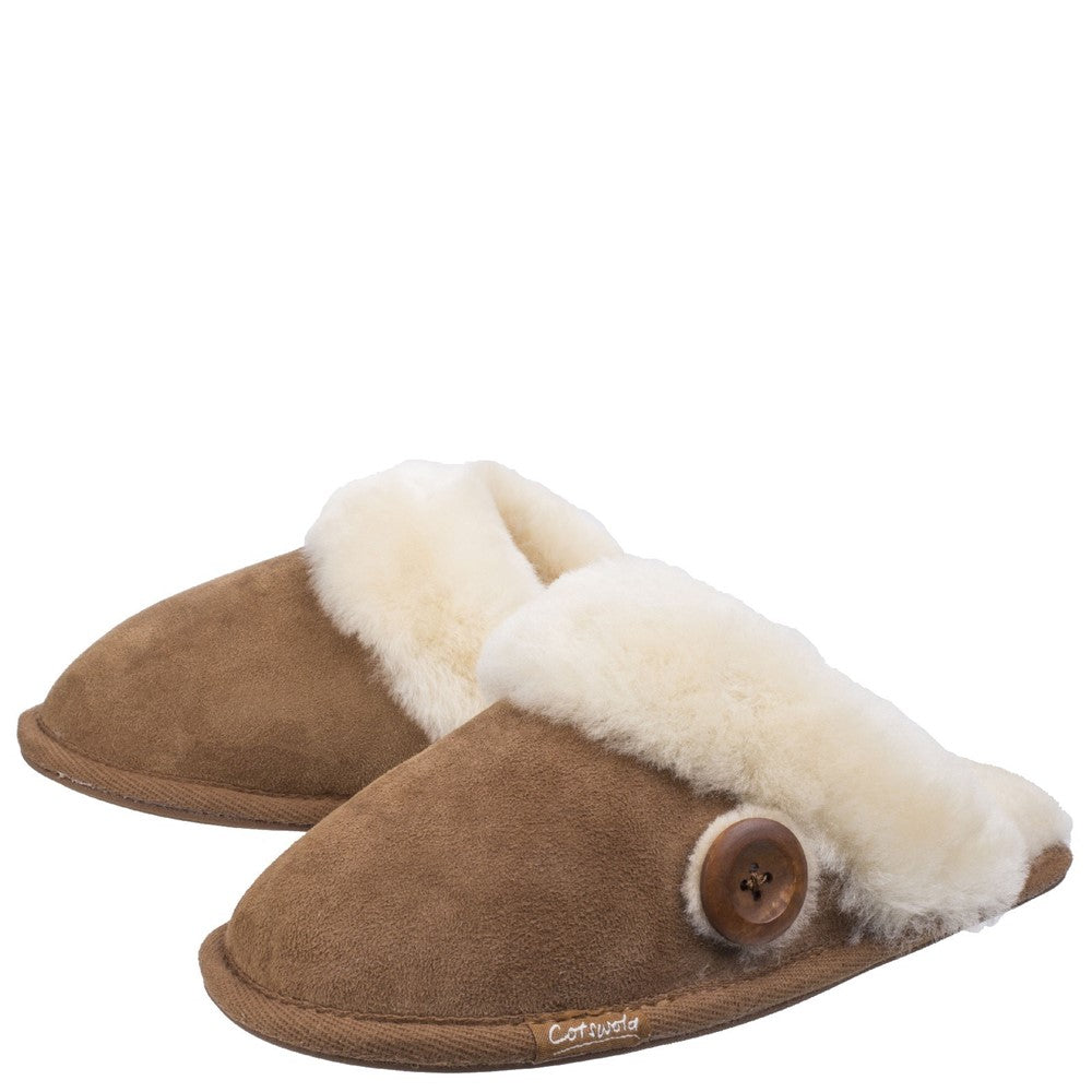 Women's Cotswold Lechlade Sheepskin Mule Slipper