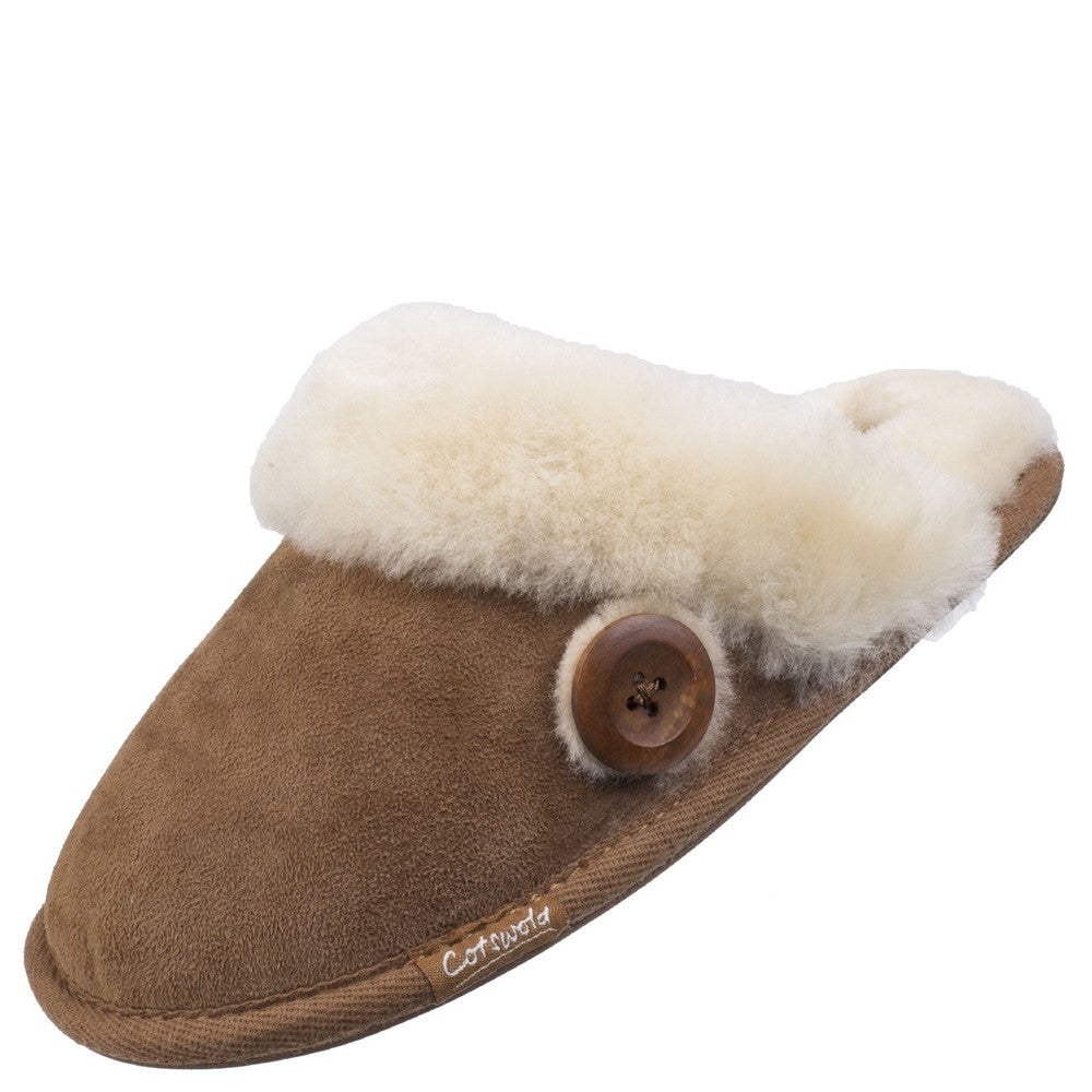 Women's Cotswold Lechlade Sheepskin Mule Slipper