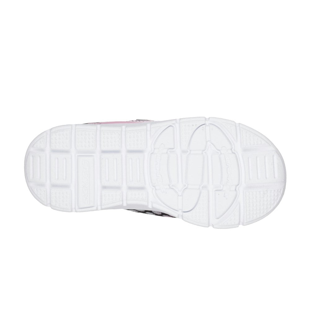 Girls' Skechers Skech-Lite Lil' Dots Touch Fastening Trainer