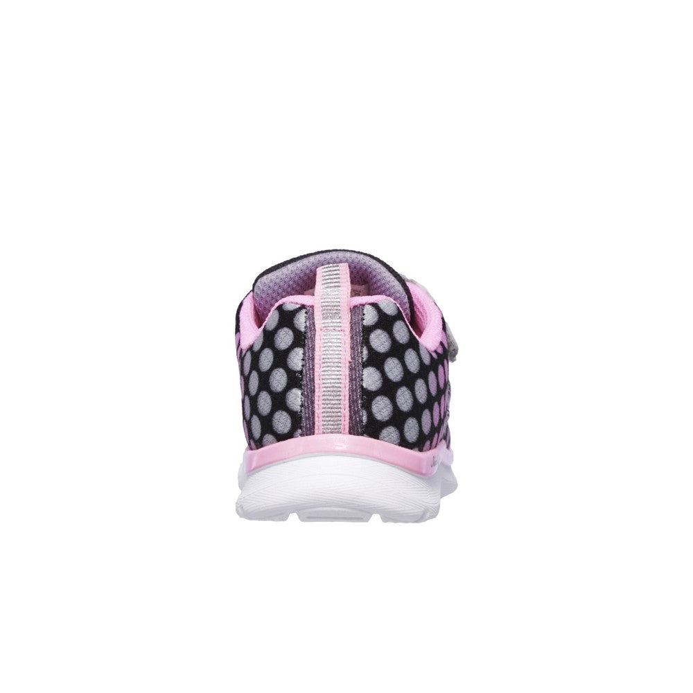Girls' Skechers Skech-Lite Lil' Dots Touch Fastening Trainer