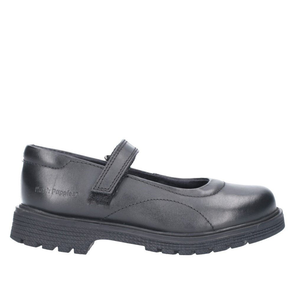 Girls' Hush Puppies Tally Junior School Shoe