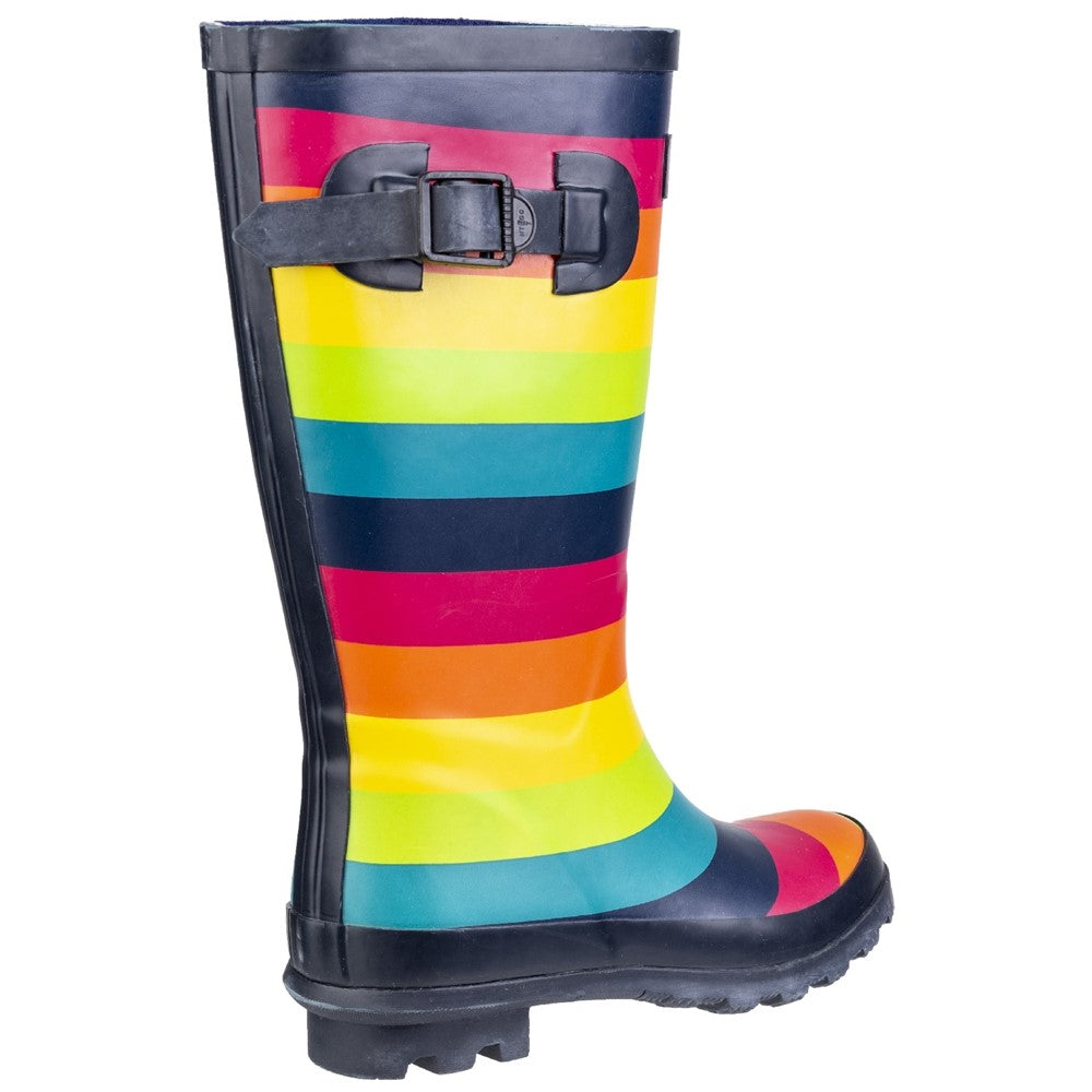 Kids' Cotswold Rainbow Wellington Boot