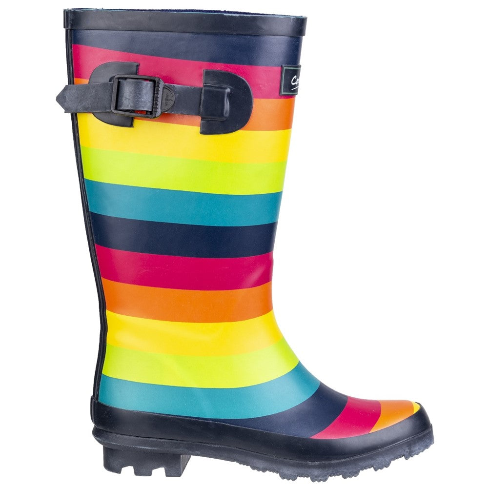 Kids' Cotswold Rainbow Wellington Boot