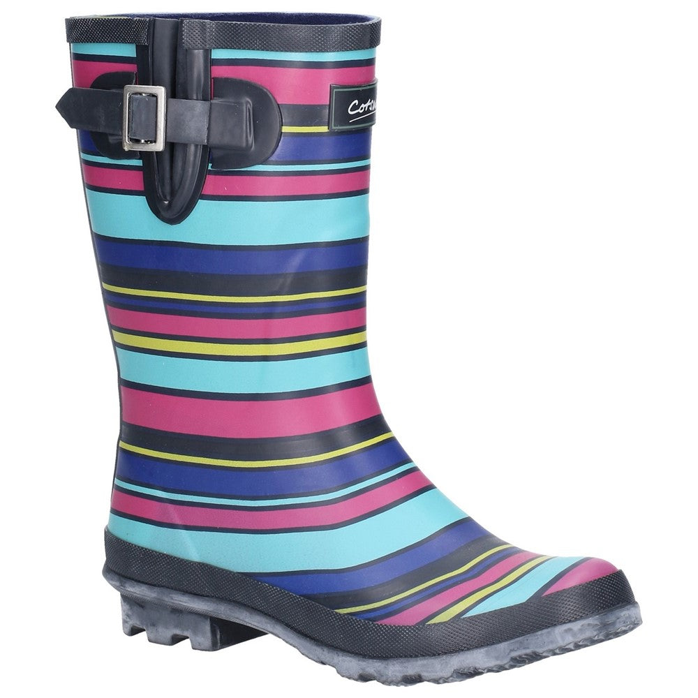 Women's Cotswold Paxford Elasticated Mid Calf Wellington Boot