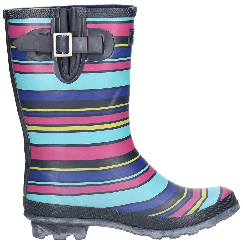 Women's Cotswold Paxford Elasticated Mid Calf Wellington Boot