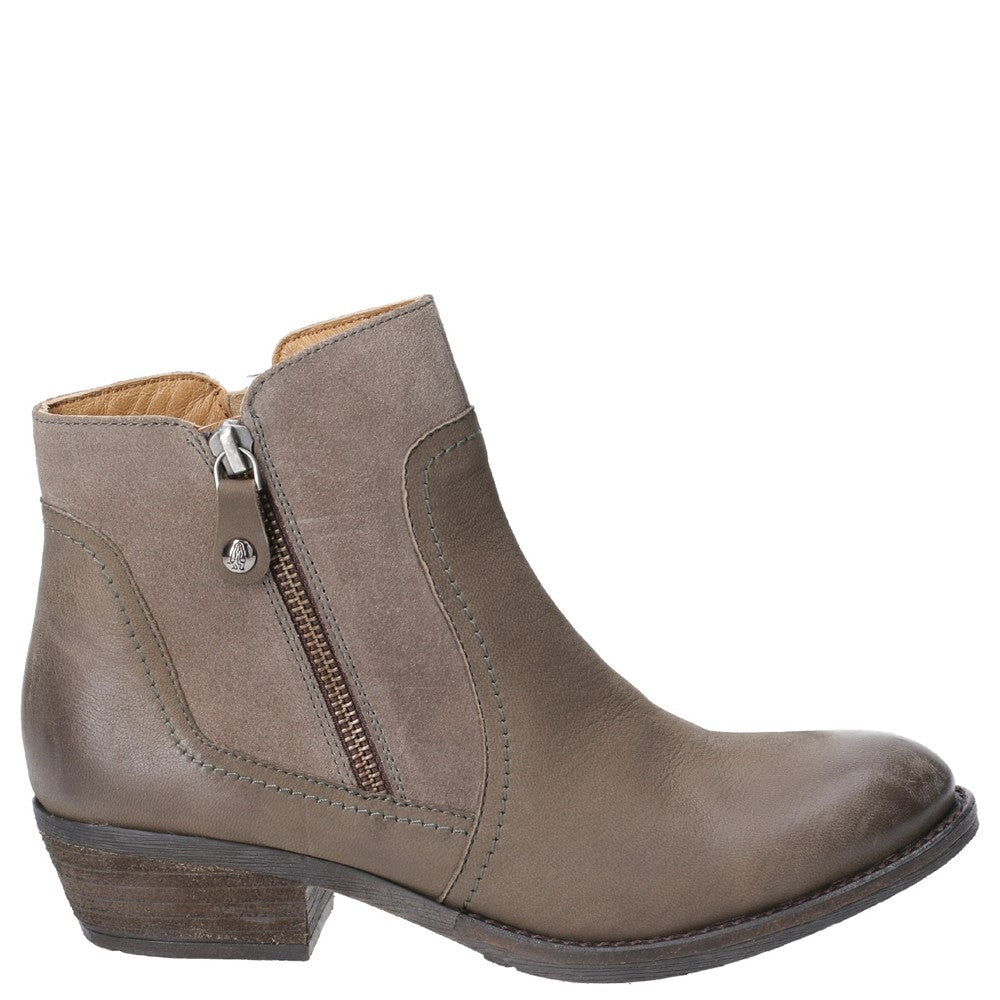 Women's Hush Puppies Isla Zip Up Ankle Boot