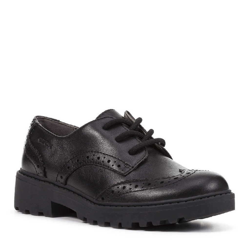 Girls' Geox Casey Lace Up Senior School Shoes