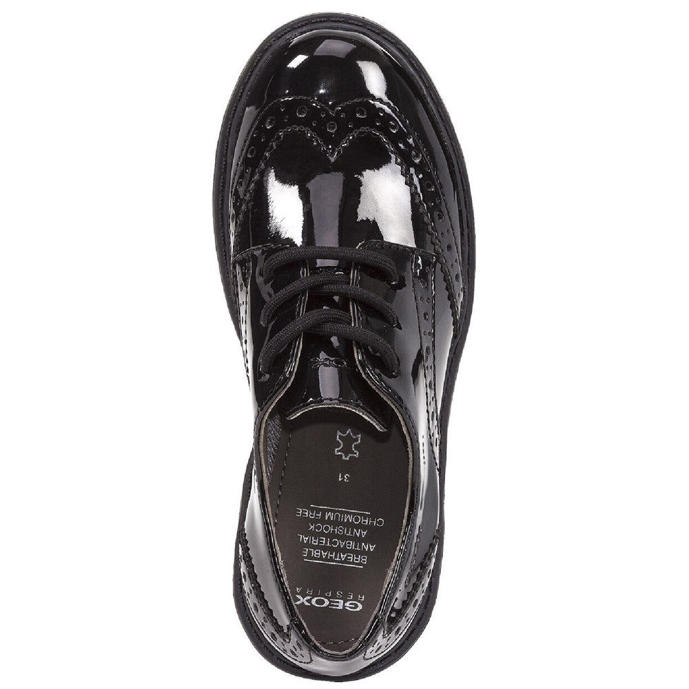 Girls' Geox Casey Lace Up Senior School Shoes