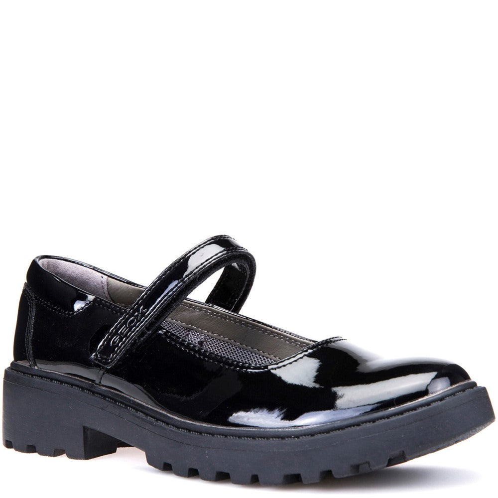 Girls' Geox Casey Ballerina Senior School Shoes