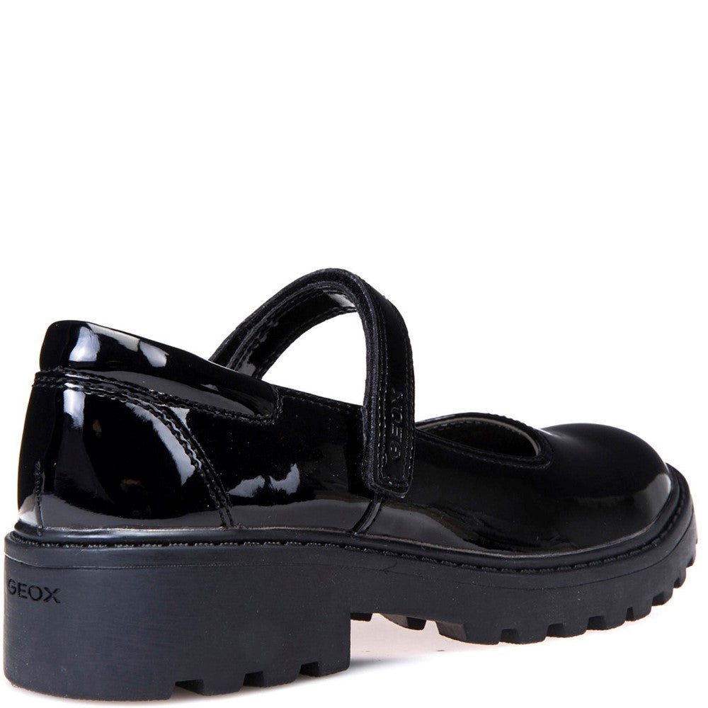 Girls' Geox Casey Ballerina Senior School Shoes
