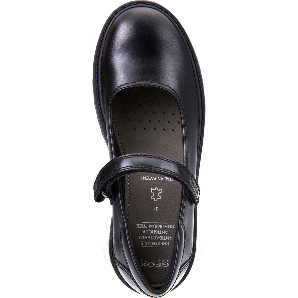 Girls' Geox Casey Ballerina Senior School Shoes