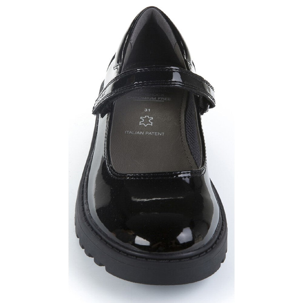 Girls' Geox Casey Ballerina Senior School Shoes