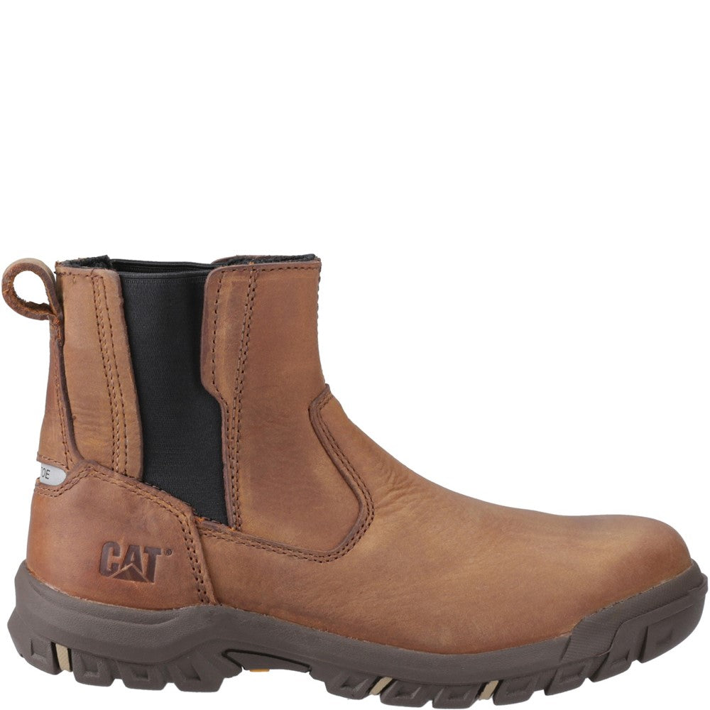 Women's Caterpillar Abbey Slip On Wide Fit Safety Boot