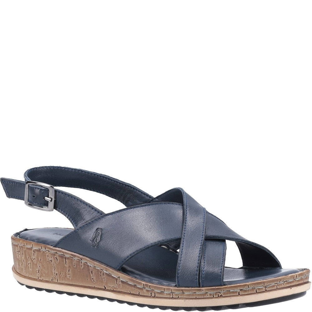Women's Hush Puppies Elena Cross Over Wedge Sandal