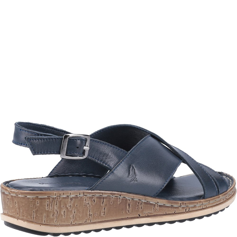 Women's Hush Puppies Elena Cross Over Wedge Sandal