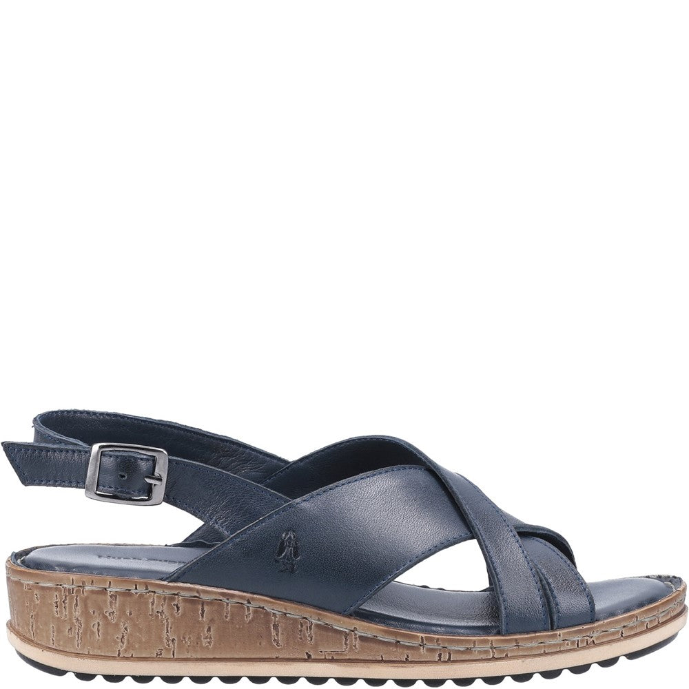 Women's Hush Puppies Elena Cross Over Wedge Sandal